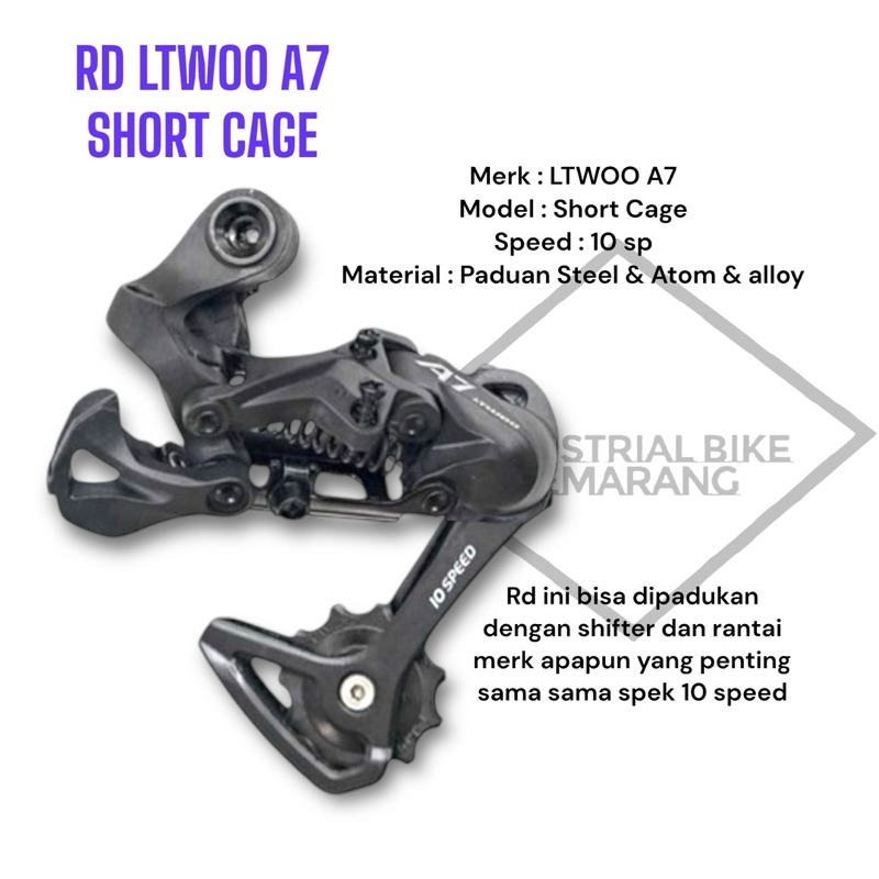 Jual RD Ltwoo A7 10 short cage compatible