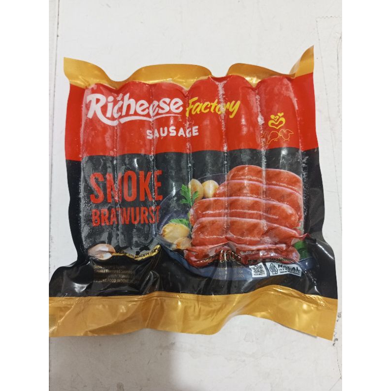 Jual Richeese sosis ayam smoke bratwust 360gr | Shopee Indonesia