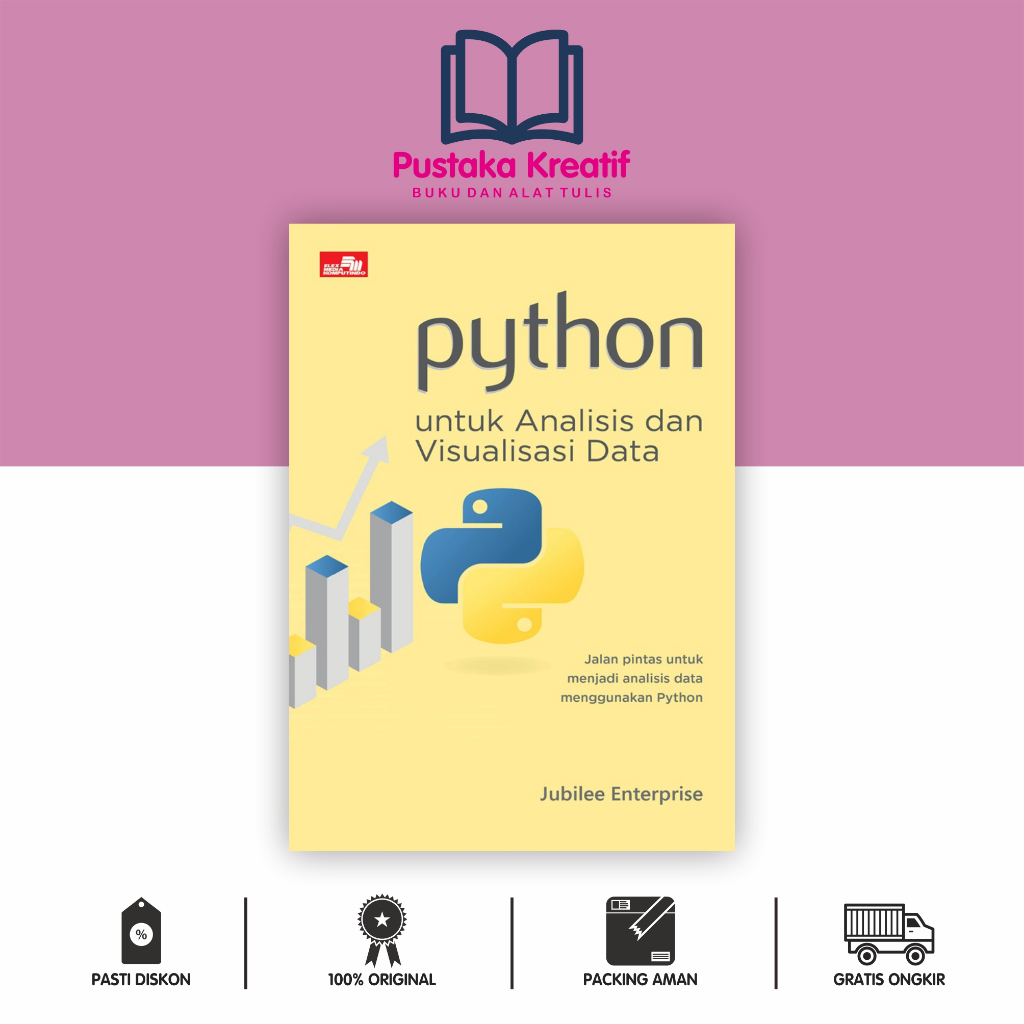 Jual Python untuk Analisis dan Visualisasi Data-Jubilee Enterprise ...