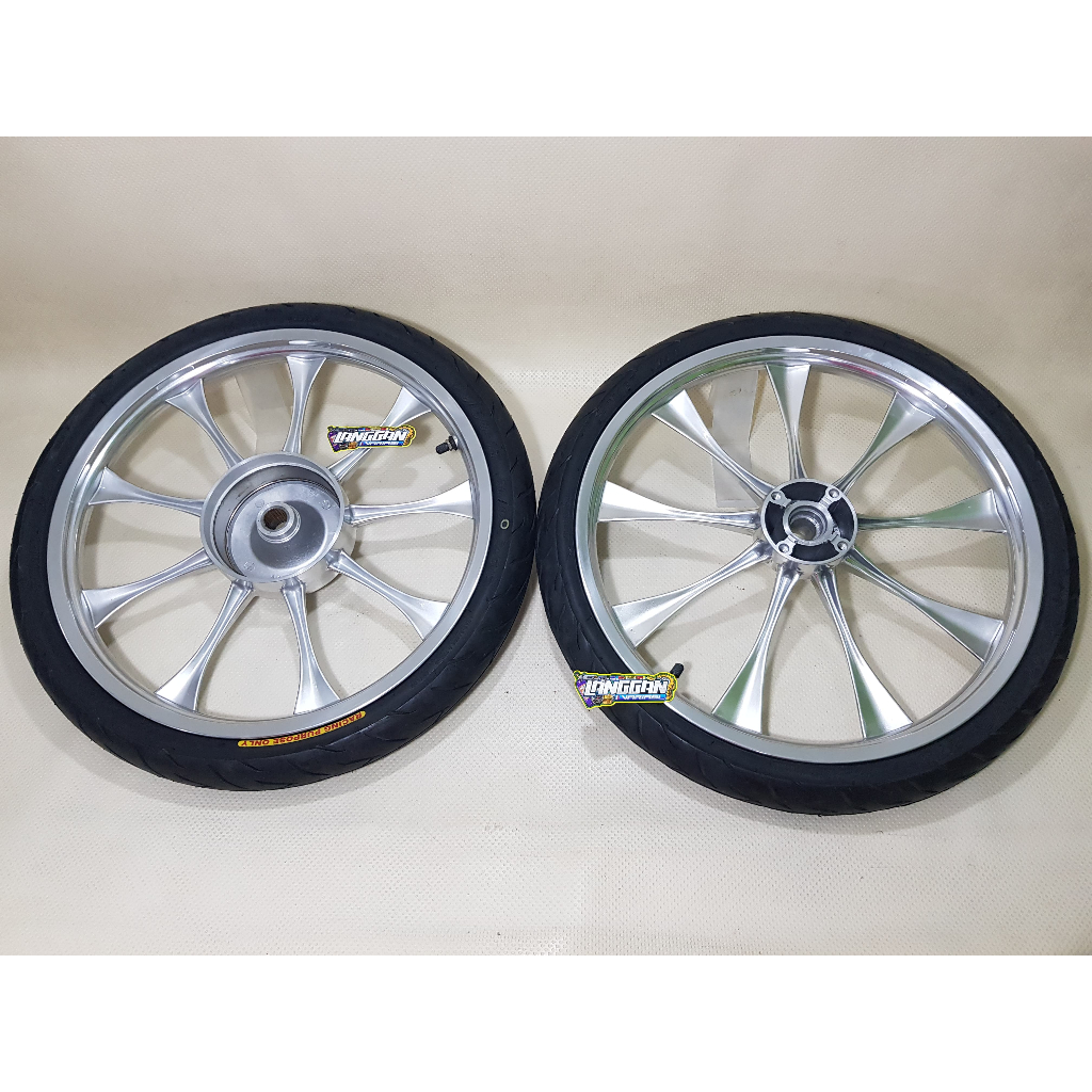 Jual Paket Set Velg Pelek Racing Power Victory Matic Ring 17 + Ban Luar ...