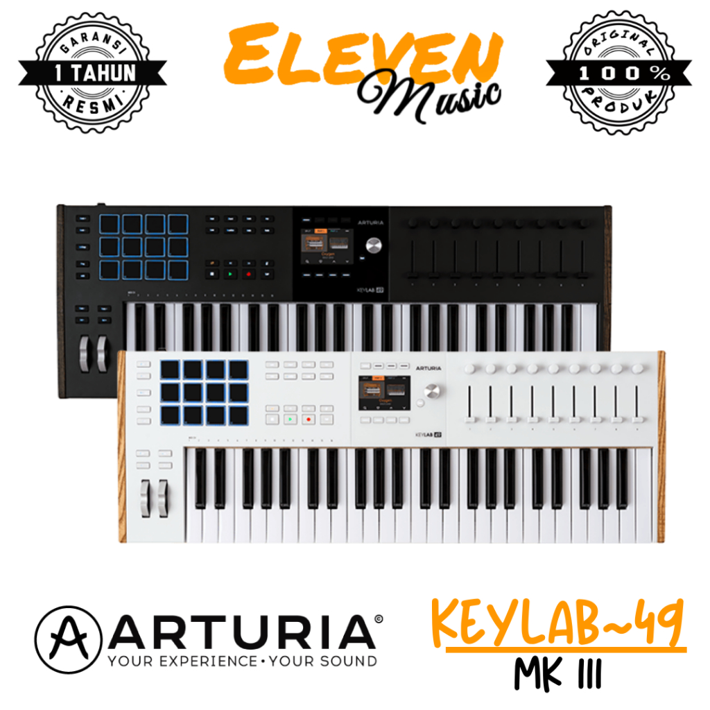 Jual Arturia KeyLab 49 MK3 Universal MIDI Controller 49 Keys Arturia ...