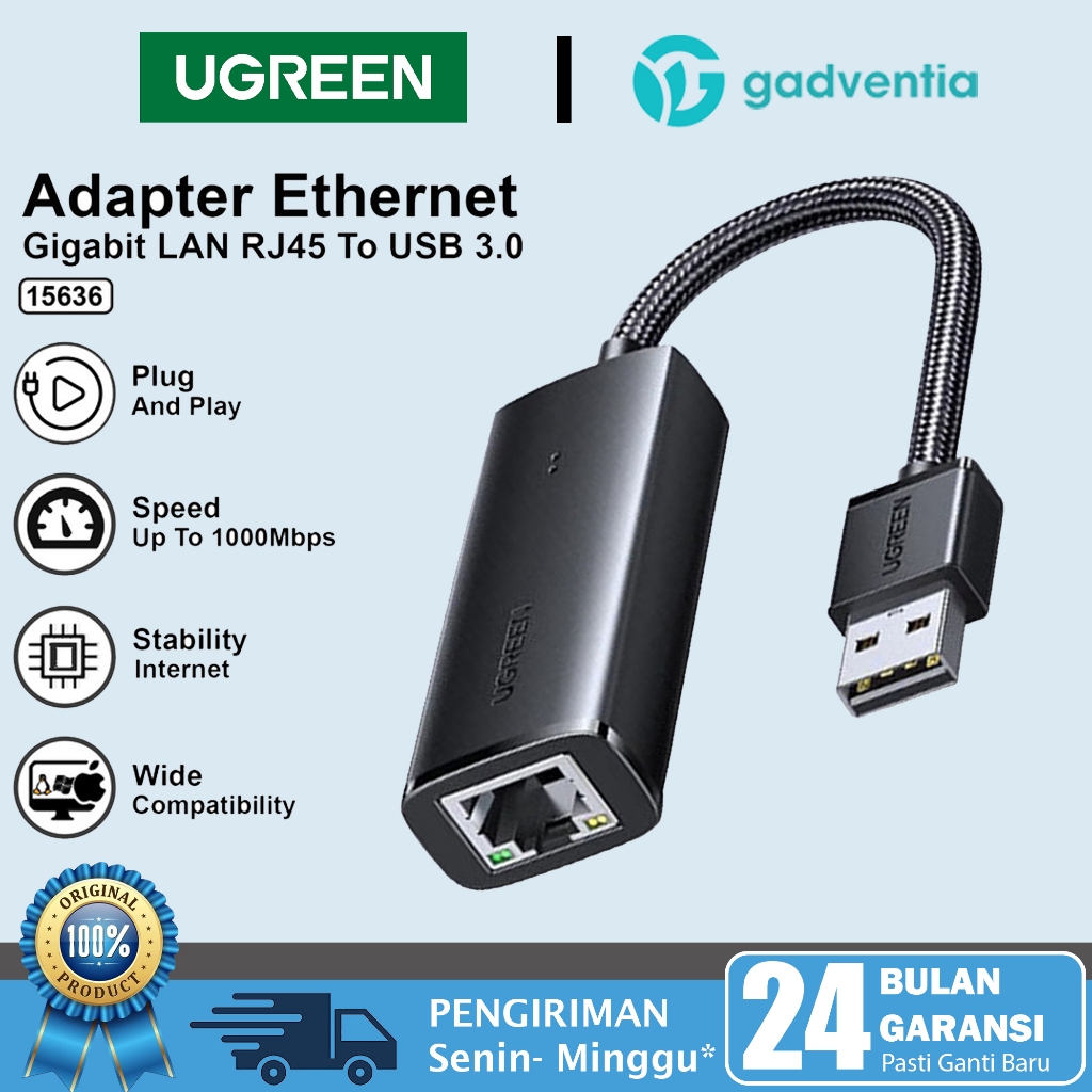 Popular USB 2.0 To RJ45 Ethernet Network Card Adapter For PC - 10/100Mbps - Blue