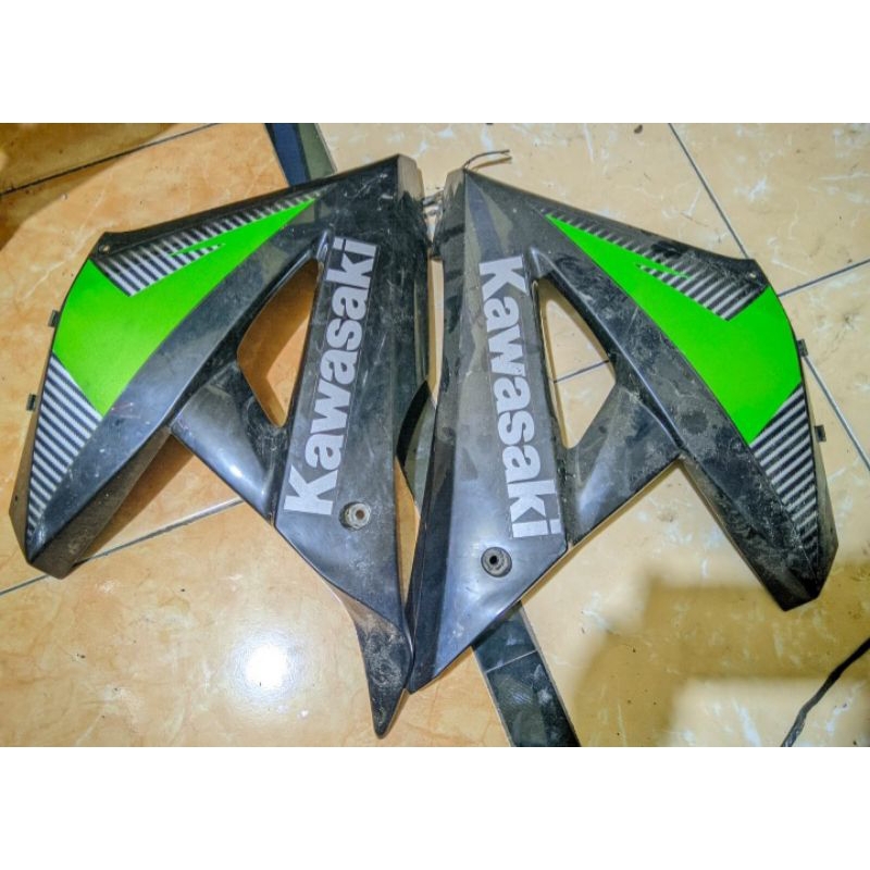 Jual fairing bawah ninja rr new original copotan sepasang kanan kiri ...