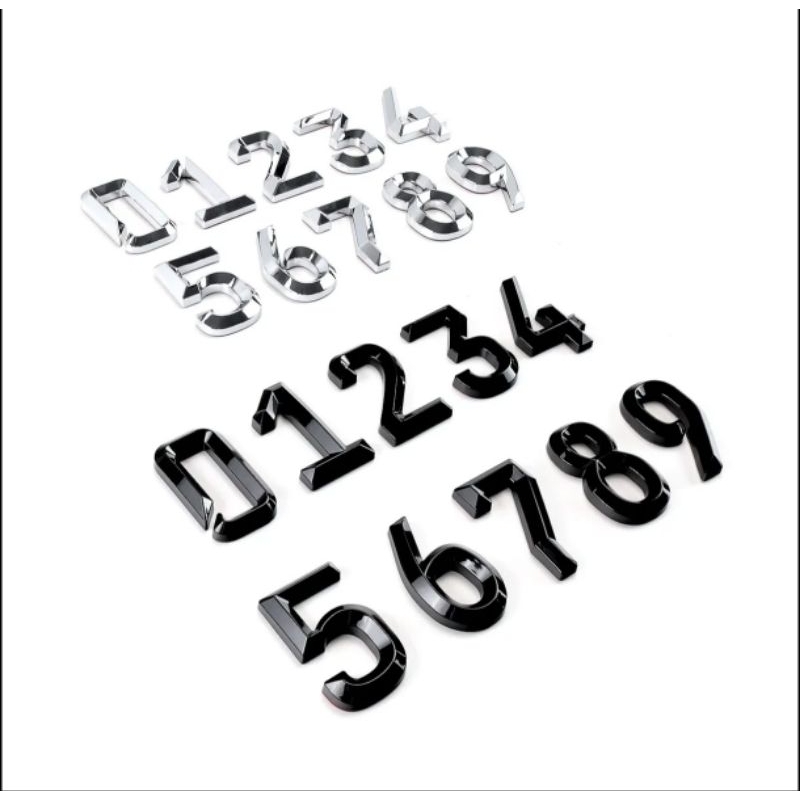 Jual FE-FONT HURUF & ANGKA PLAT MOBIL TIMBUL / PLAT MOBIL SULTAN ...