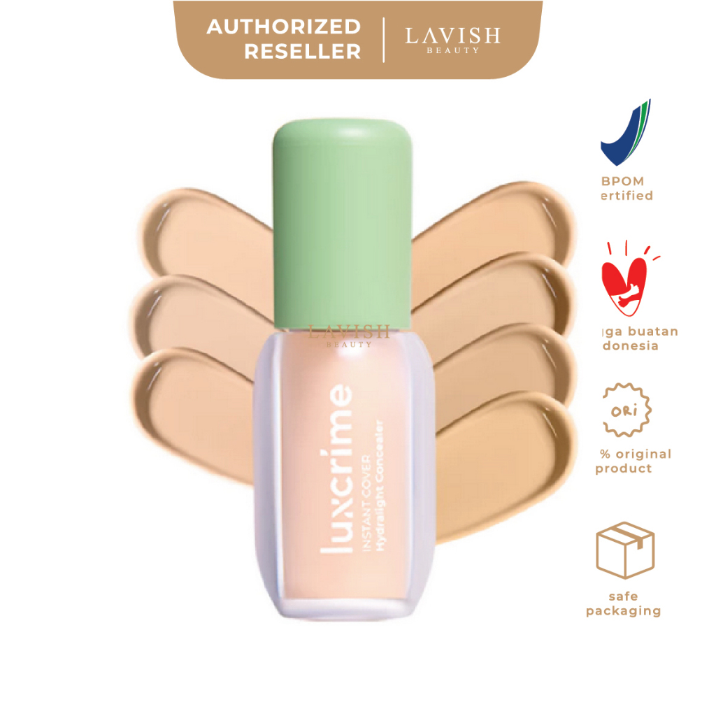 Jual LUXCRIME Instant Cover Hydralight Concealer | Shopee Indonesia
