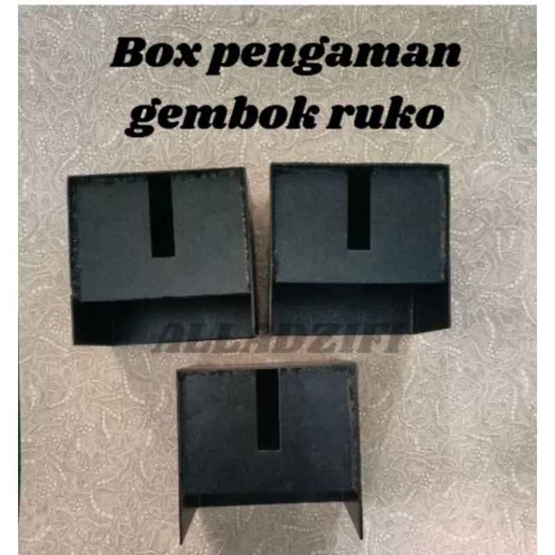 Jual pengaman gembok anti bobol anti maling pengaman folding gate ...