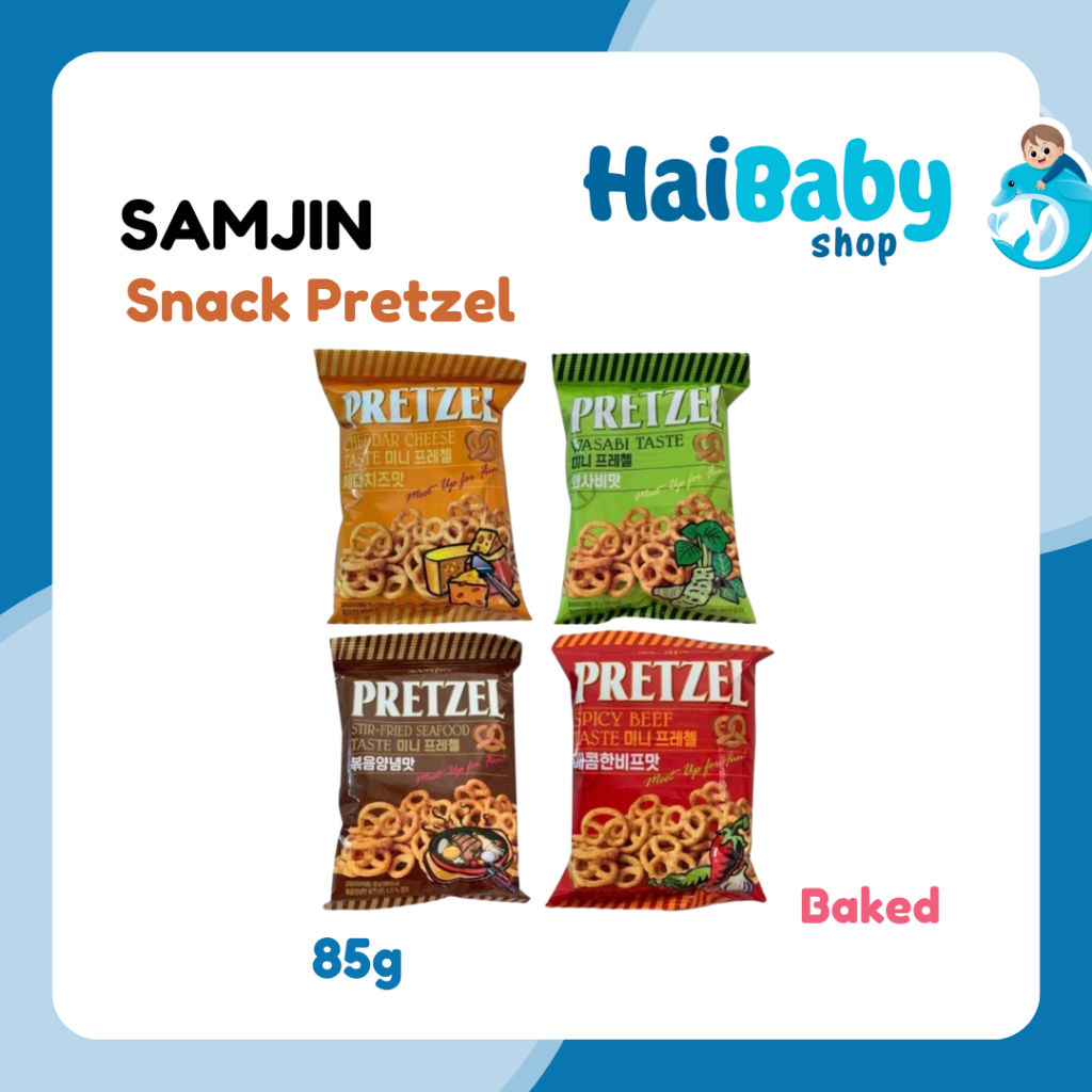 Jual Samjin Pretzel Snack Korea 85gr | Shopee Indonesia