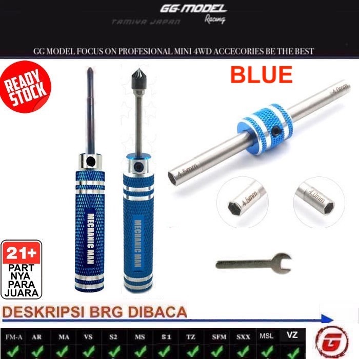 Jual REP TAMIYA 74057 PORTABLE TOOL SET (DRILL COUNTERSUNK HOLE ...