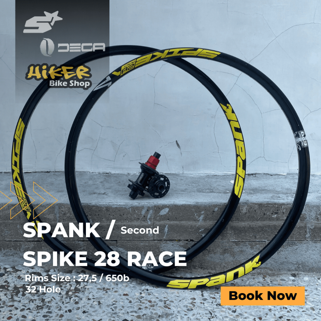 Jual PAKET Rims Bike SPANK SPIKE 28 RACE dan Hubset DECA | Shopee