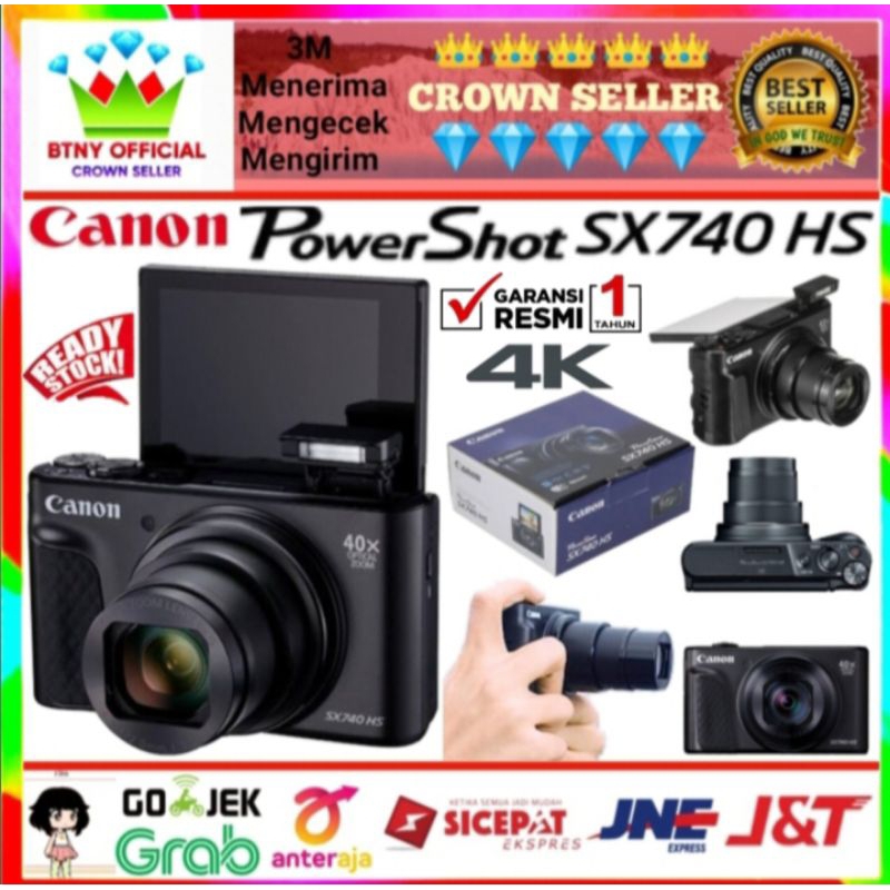 Jual Canon PowerShot SX740 HS canon powershot Kamera Pocket 740