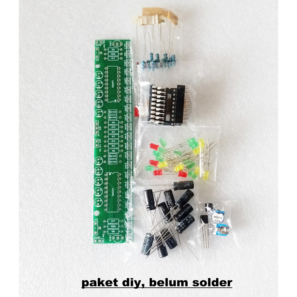 Jual DIY Stereo LM3915 VU Meter 21 Led V.2 | Shopee Indonesia