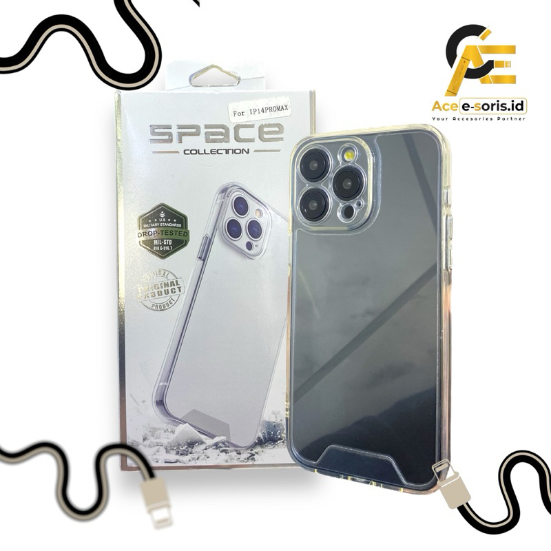 Jual !!PREMIUM!! SPACE CLEAR CASE MILITARY DROP ANTI YELLOWING FOR ...