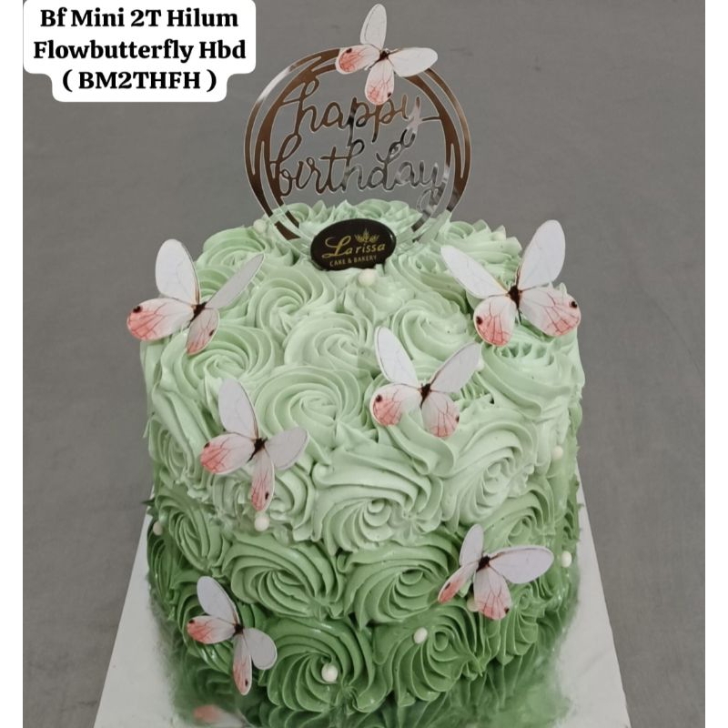 Jual Black forest flower butterfly - cake ulang tahun - kue tart - bolu