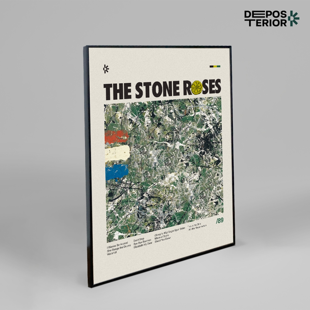 Jual Poster Frame The Stone Roses Cover Album Frameblock | Shopee Indonesia