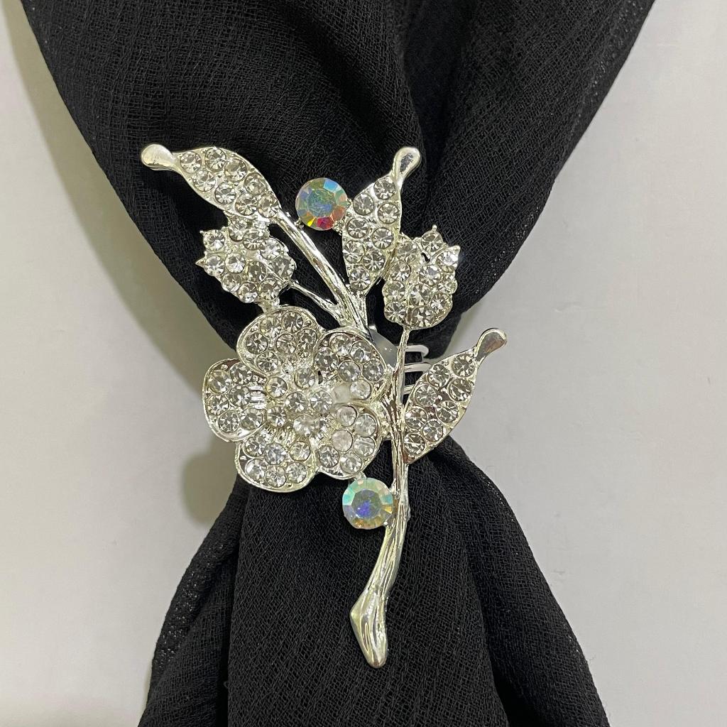 Jual Ring hijab mawar ranting dan bros hijab mawar ranting | Shopee ...
