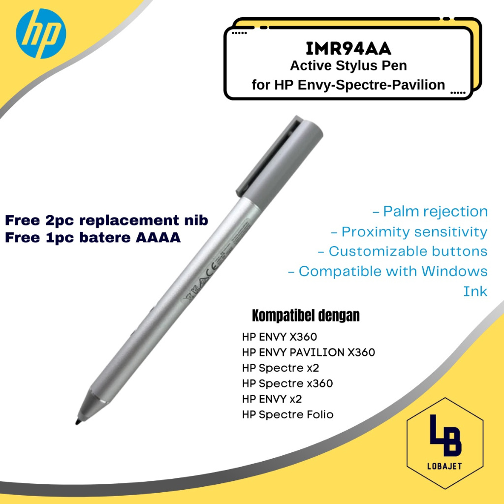 Hp Spectre X360 Hp Stylus Pen Tip Replacement Buah Pena Pengganti