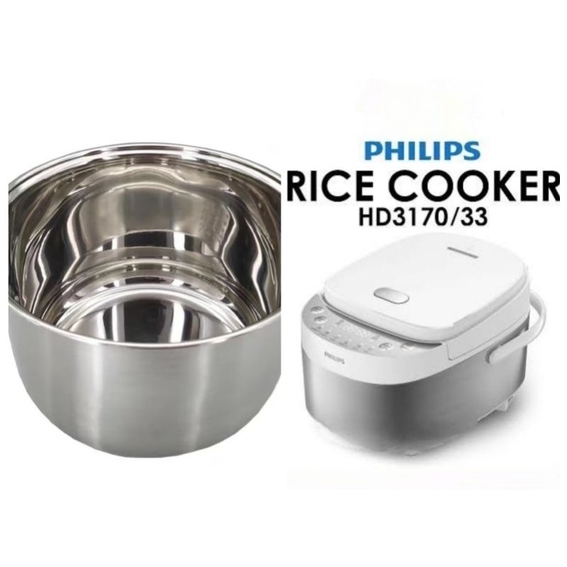 Philips Rice Cooker Stainless Steel Inner Pot Philips Series 3000