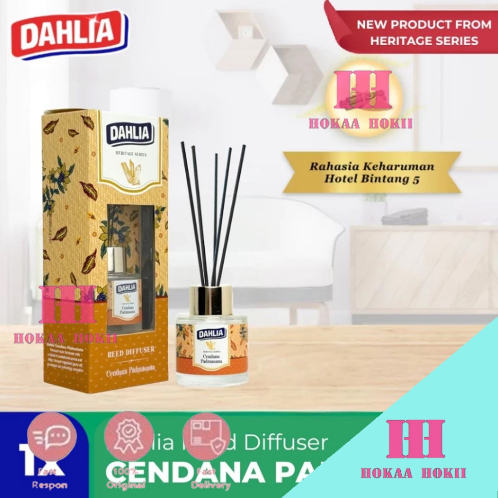Jual Dahlia Reed Diffuser Alat | Refill Cendana Padmasana | Shopee ...
