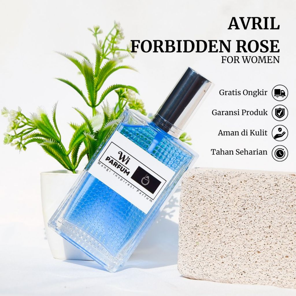 Jual Parfum Avril Forbidden Rose/Parfum Wanita/Parfum Tahan Lama - Main Image