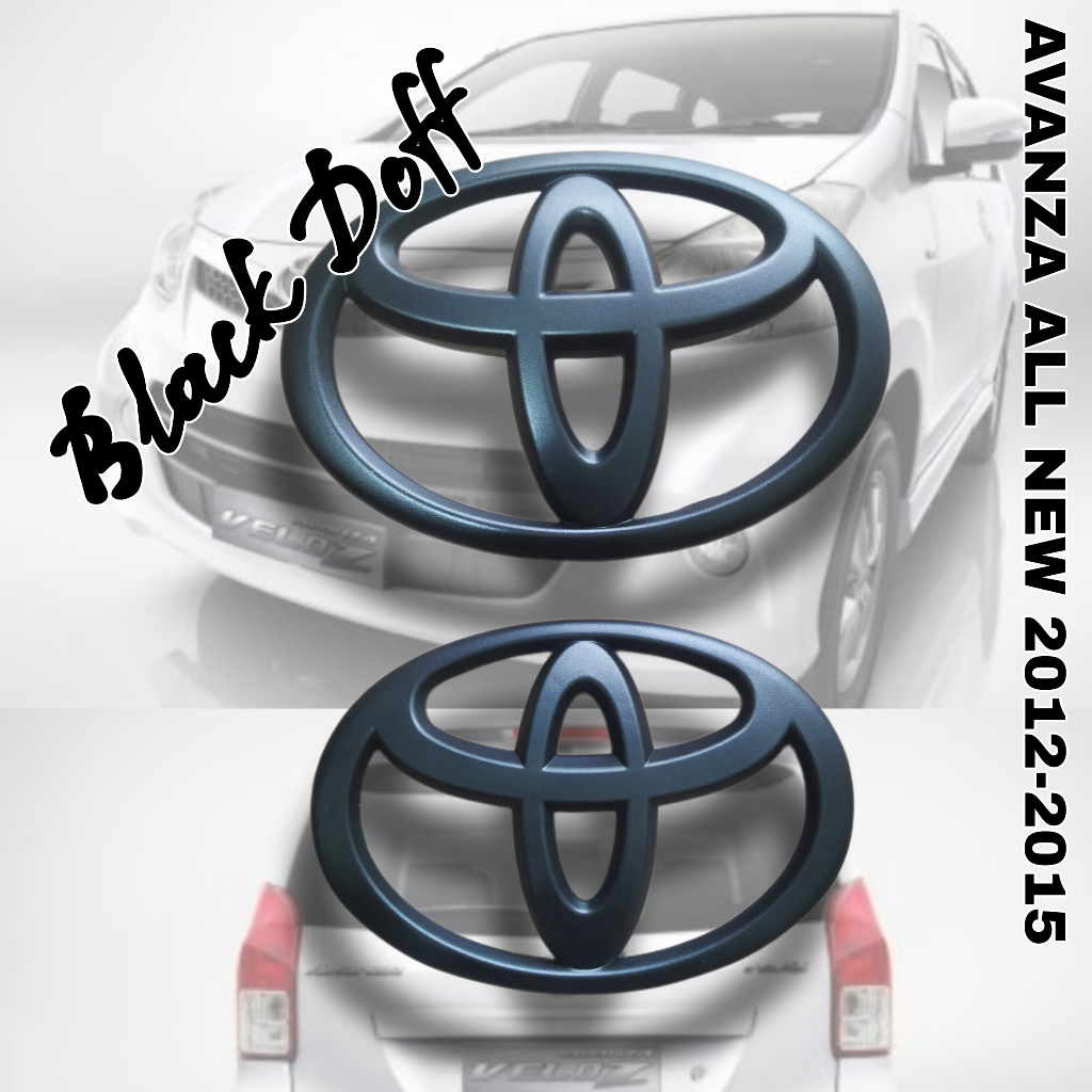 Jual Logo Emblem AVANZA ALL NEW/ VELOZ 2012-2015/ Toyota AVANZA/ Logo ...