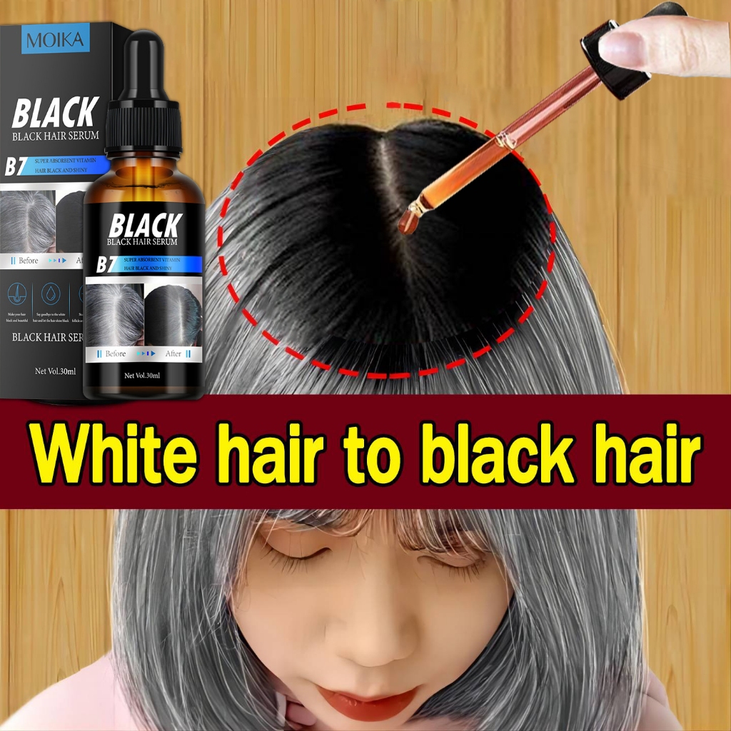 Jual Serum Penumbuh Rambut Serum Rambut Hitam 30ml Penghitam Rambut ...