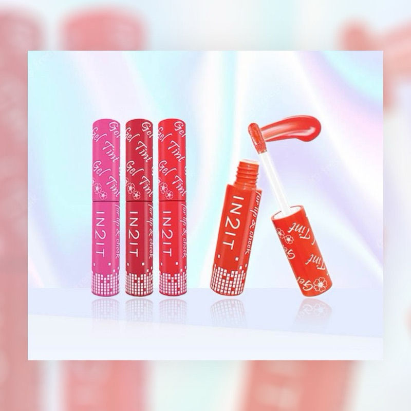Jual IN2IT Gel Tint For Lip & Cheek Lip Tint Tahan hingga 8 jam