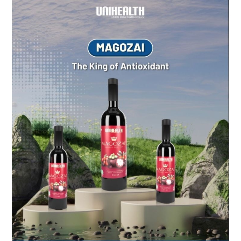 Jual Magozai 375ml The King Of Antioksidant Unihealth Asli Original ...