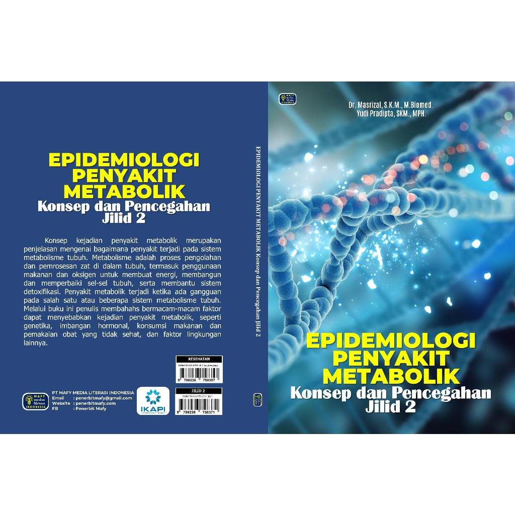 Jual Epidemiologi penyakit metabolik : konsep dan pencegahan JILID 2 ...
