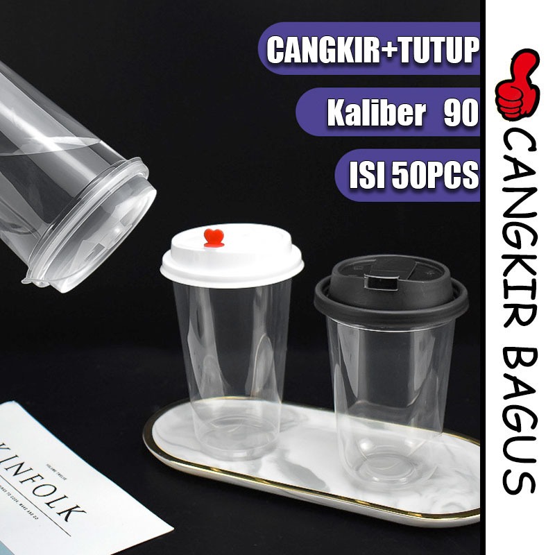 Jual 【ISI 50 PCS】CUP INJECTION+TUTUP/SEDOTAN/CUP BENING/PP/SEDOTAN ...