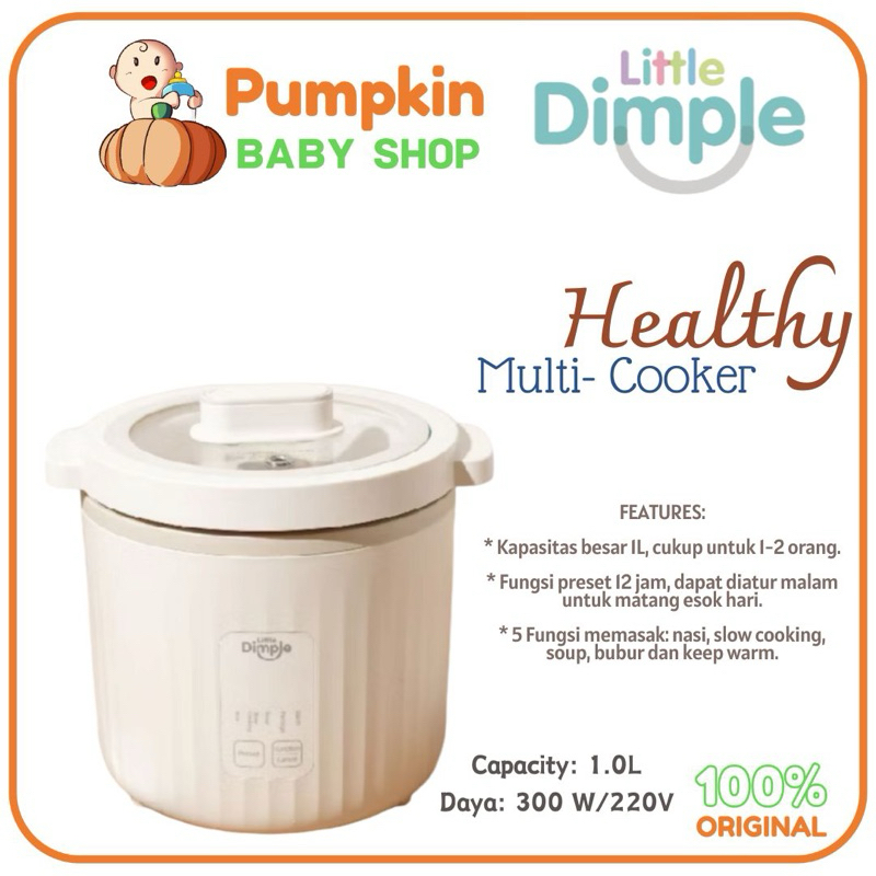 Jual Little Dimple Healthy Multi Cooker MC-858 / Little Dimple ...