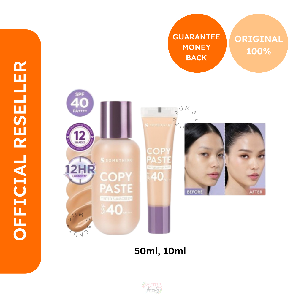 Jual SOMETHINC - Copy Paste Tinted Sunscreen Skin Tint Skintint SPF 40 ...