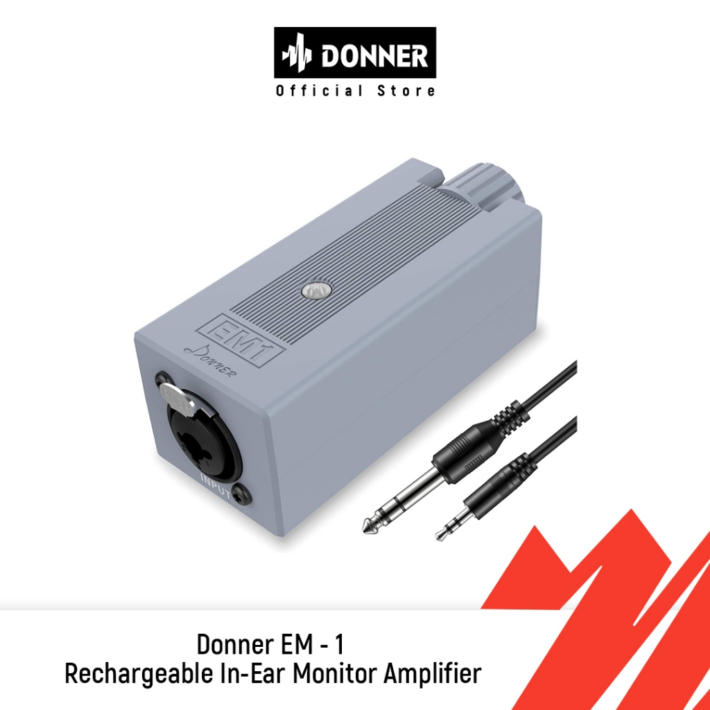 Jual Donner EM - 1 Rechargeable In-Ear Monitor Amplifier | Amplifier ...