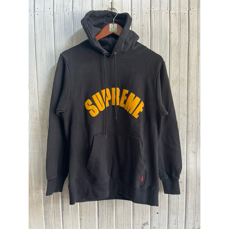 Supreme Arc Logo はめ込む S/S Work Shirt Black M 