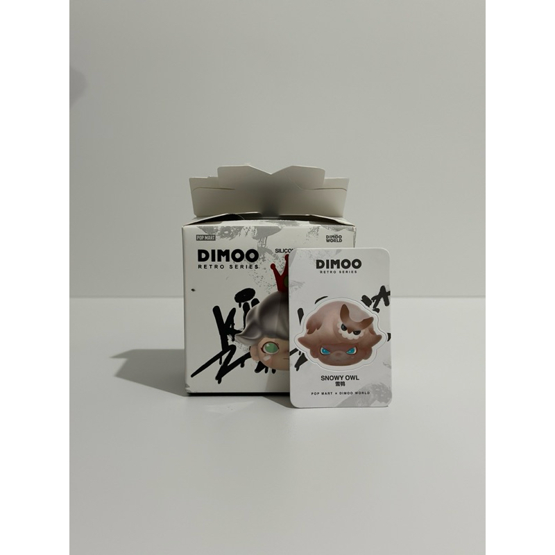 Jual [READY] Dimoo Retro Magnet Snowy Owl Original Pop Mart | Shopee ...
