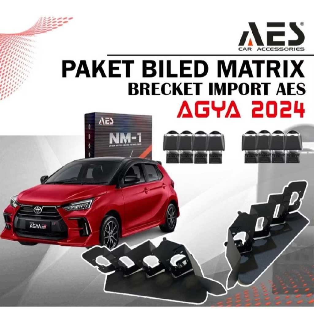 Jual PAKET BILED MATRIX 1,5 INCH UNTUK MOBIL TOYOTA AGYA / AYLA ...