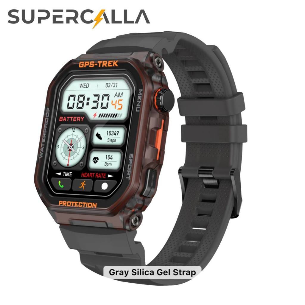 Jual Supercalla FT61 GPS Positioning Waterproof Smartwatch Sports