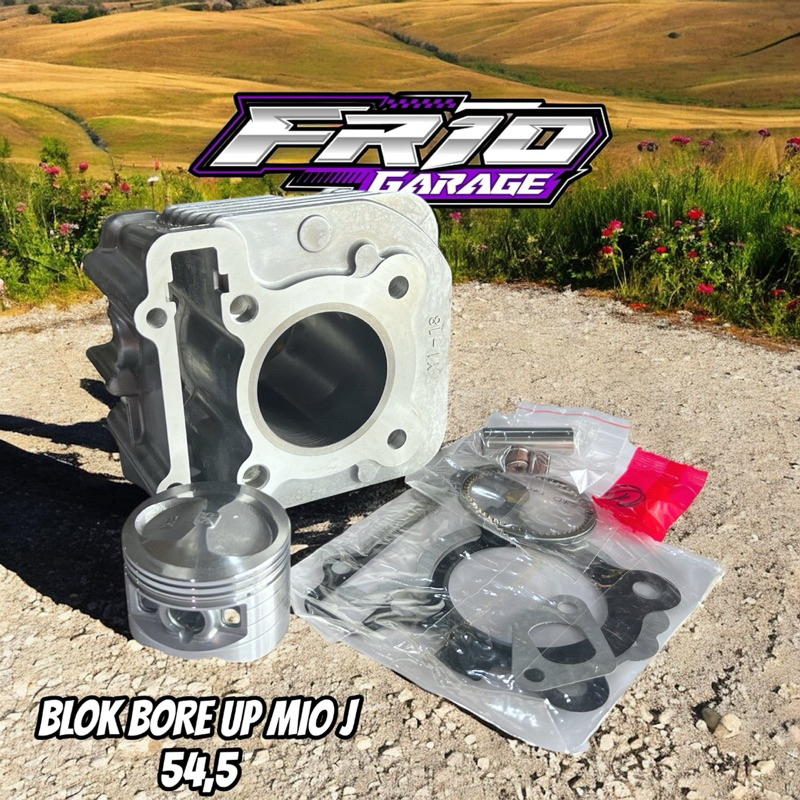 Jual BLOK BORE UP MIO J MIO FINO XRIDE MIO SOUL GT PISTON SEHER 54,5 59 ...