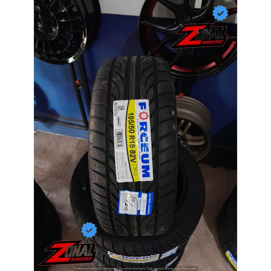 Jual BAN MOBIL MURAH UKURAN 195 50 R15 FORCEUM HENA BAN MOBIL TUBELESS ...