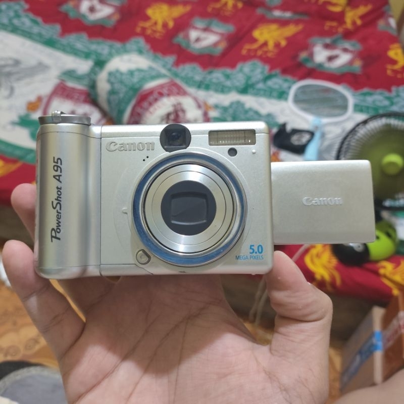 Jual Digicam Canon Powershot A95 (butuh servis, baca