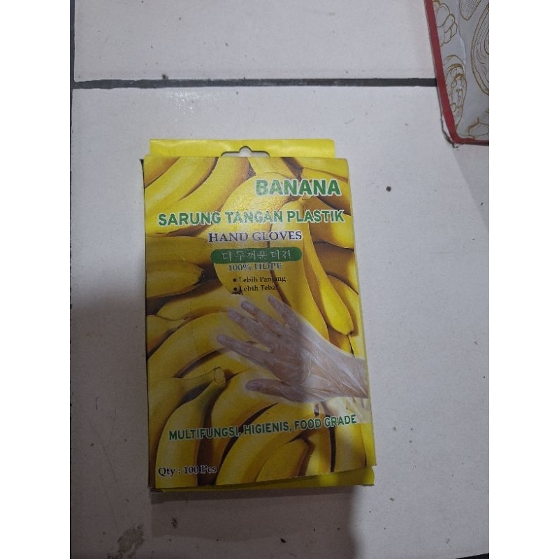 Jual SARUNG TANGAN PLASTIK MEREK KHARISMA.BANANA.ORIPACK.ATAU ATOZ ...