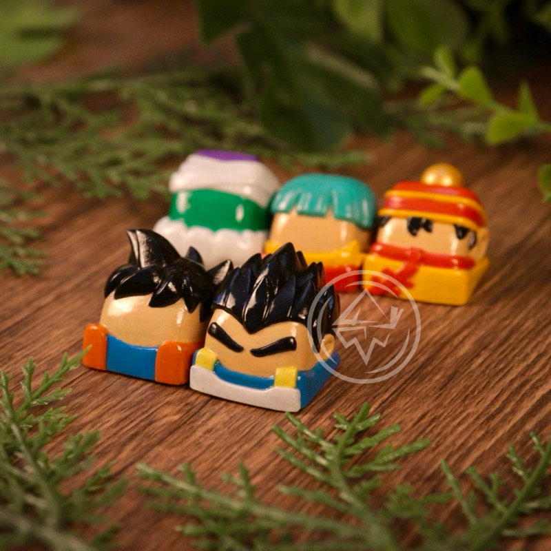 Jual Dragon ball Z artisan keycaps dbz goku keycaps set goku picollo ...