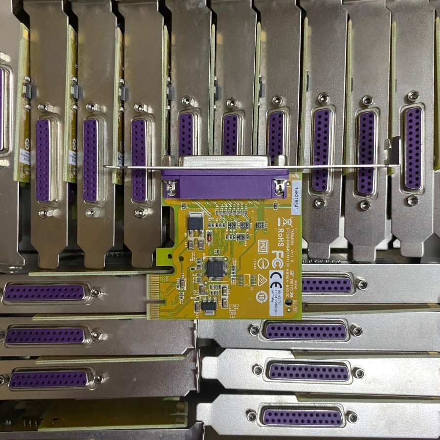 Jual Serial Port HP Parallel Port Lpt Low Profile PCI-E Plat panjang ...
