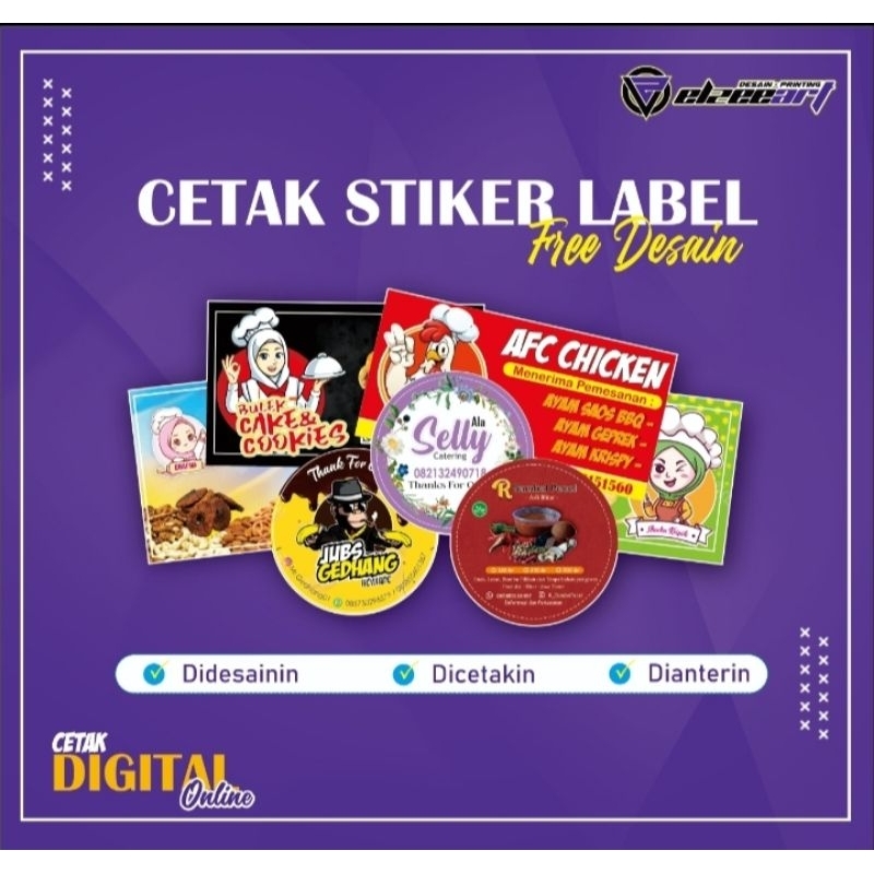 Jual STIKER LABEL | Shopee Indonesia