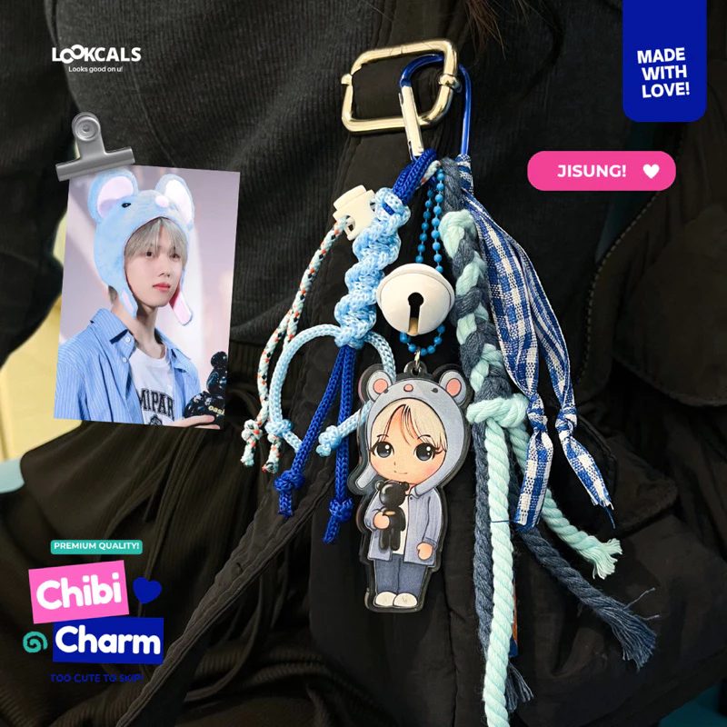 Chibi Charm Bagcharm NCT DREAM Keychain KPOP Aksesori Unik dan Lucu