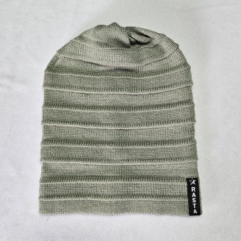 Jual Kupluk Beanie Hat Rajut DEWASA GALON | Shopee Indonesia