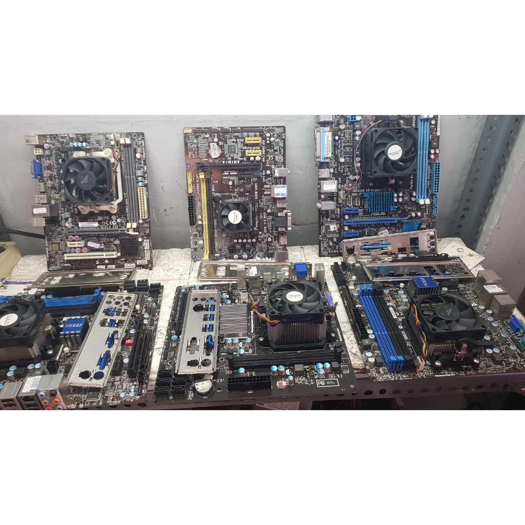 Jual Mainboard amd AM2 AM3 FM2 normal siap Pakai | Shopee Indonesia