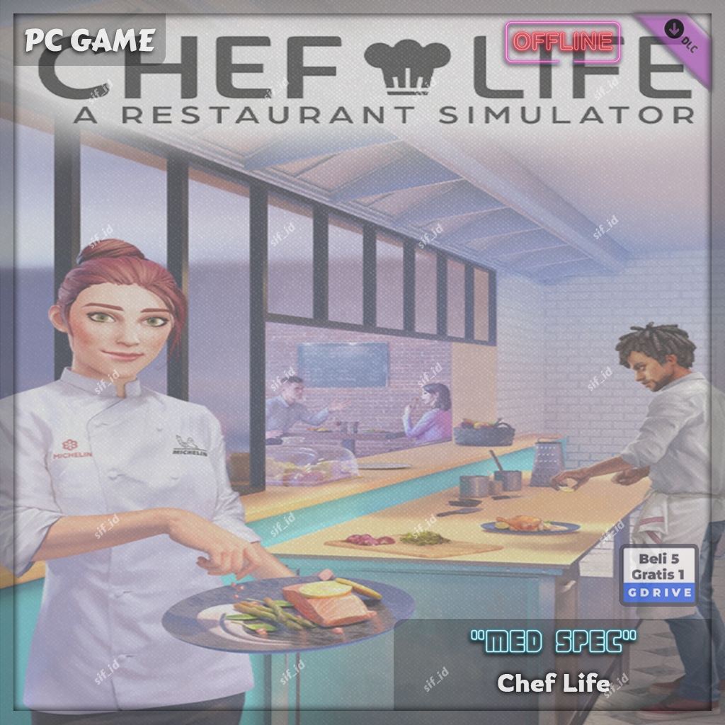 Jual Chef Life A Restaurant Simulator - PC Game - Game PC Simulasi ...