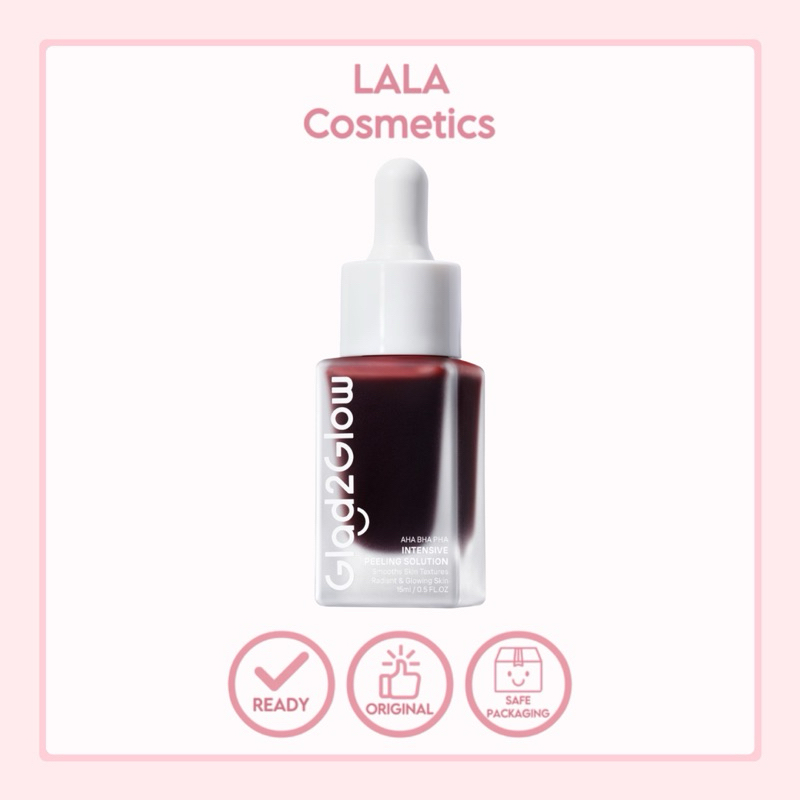 Jual GLAD2GLOW G2G AHA BHA PHA Intensive Peeling Solution Serum 15ml ...
