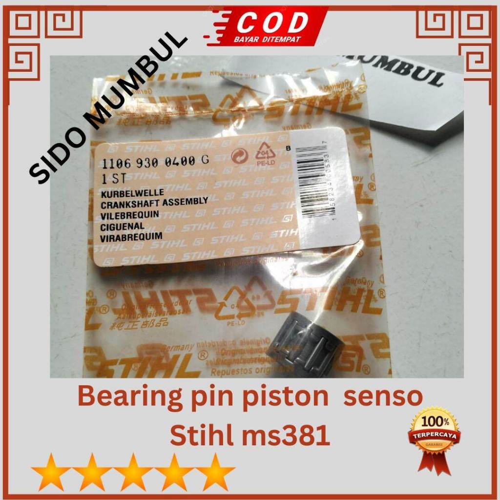 Jual roces bearing pin piston ms 381 senso gergaji kayu | Shopee Indonesia