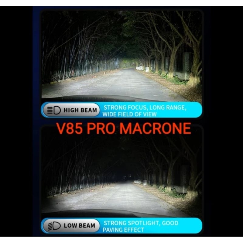 Jual lampu led 4300k macrone v85 100w perbulb recomend buat tembus ...